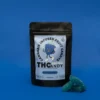 THCandy Μπλε βατόμουρο 250mg Cannabis Infused Gummies