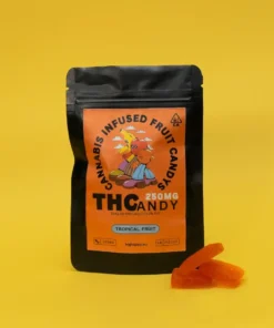 THCandy Τροπικά φρούτα 250mg Cannabis Infused Gummies