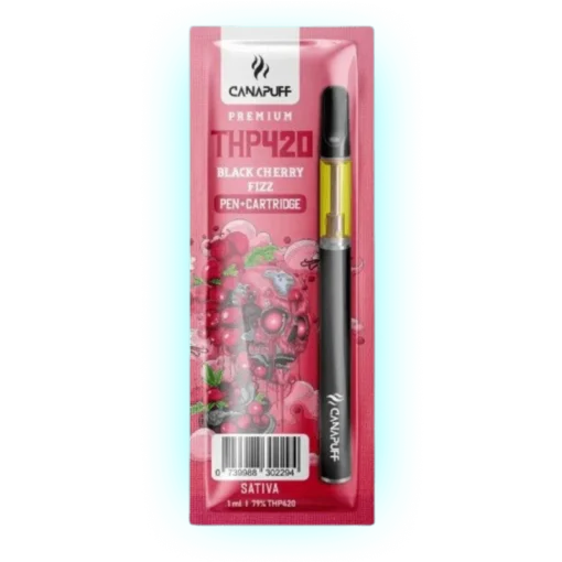 THP420 Pen+Cartridge Black Cherry Fizz 79%